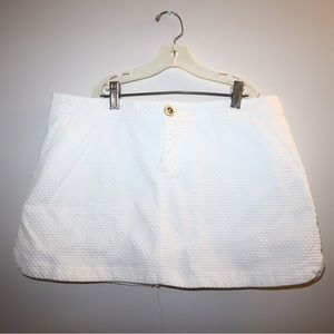 Lilly Pulitzer white skort